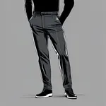 dark gray or black pants image